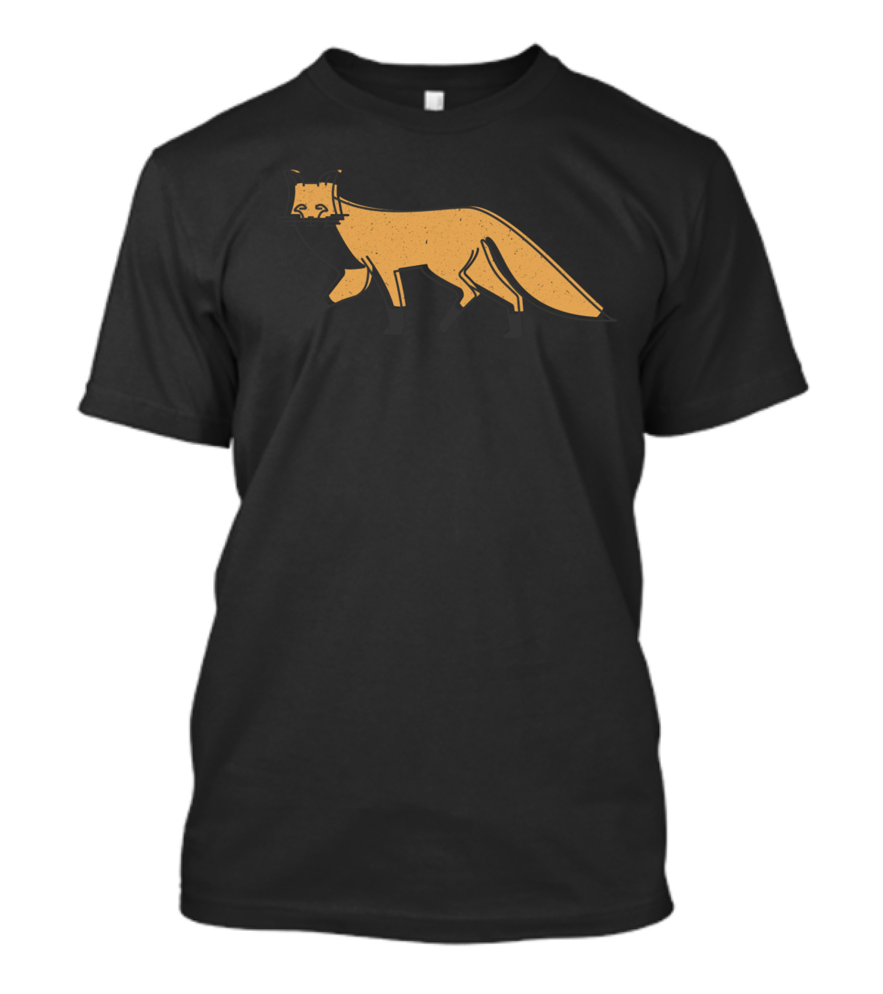 Monofox Minimalist Stylized Fox T-Shirt