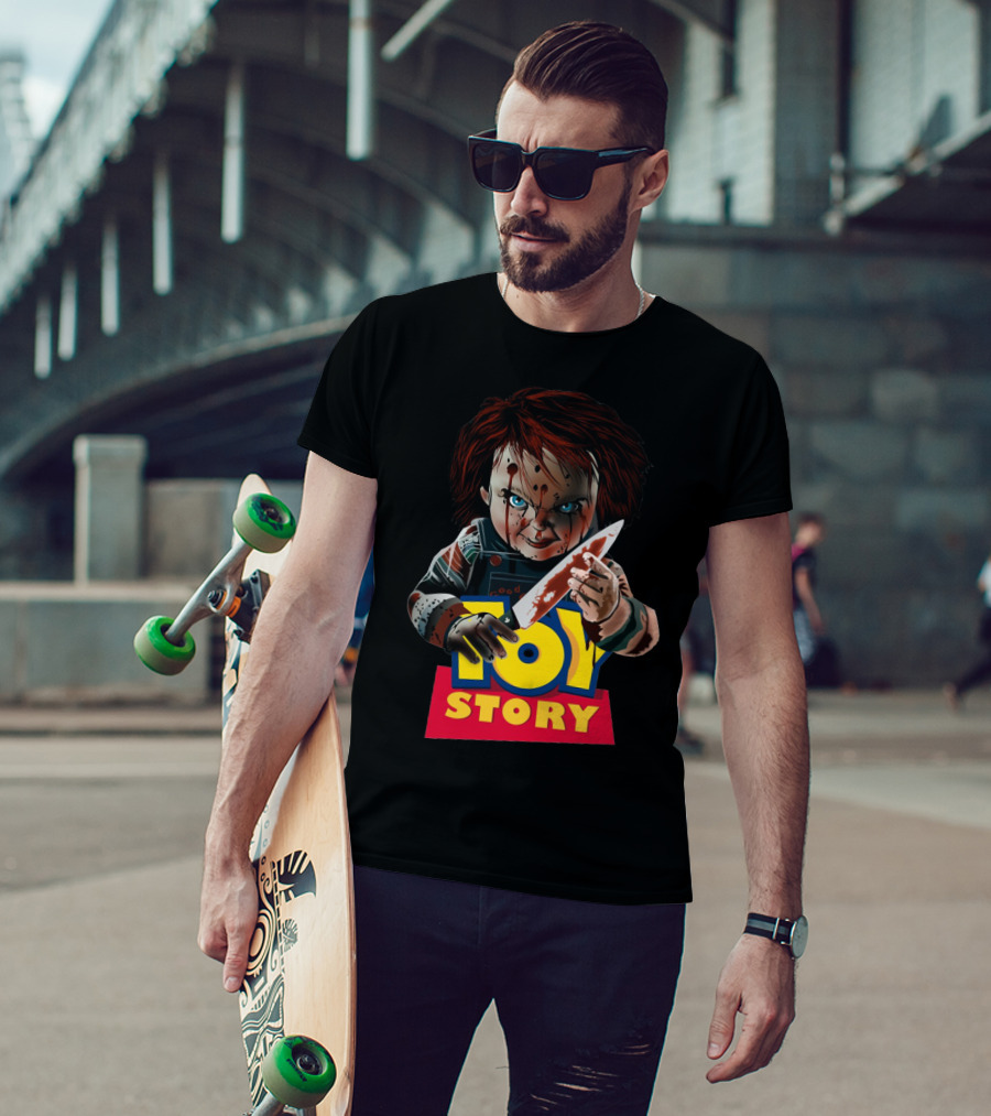 Chucky Toy Story Horror Mashup T-Shirt