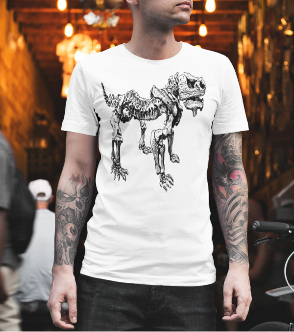 Pareiasaurus Dinosaur Skeleton Fossil T-Shirt Pareiasaurus Dinosaur Skeleton Fossil T-Shirt