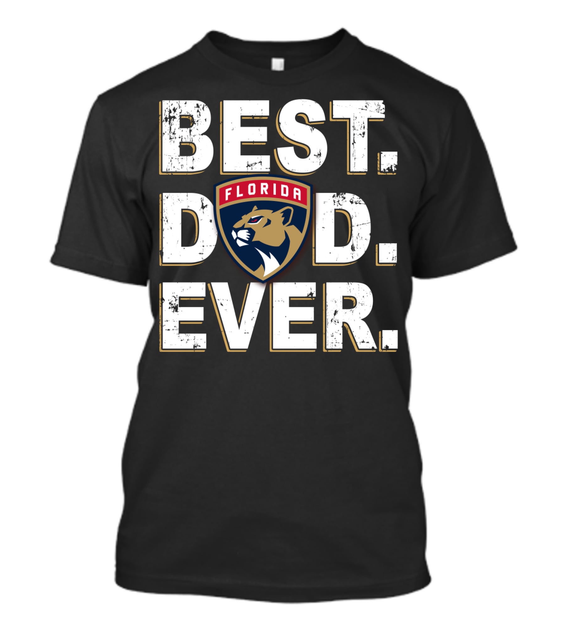 Best Dad Ever Florida Panthers T-Shirt