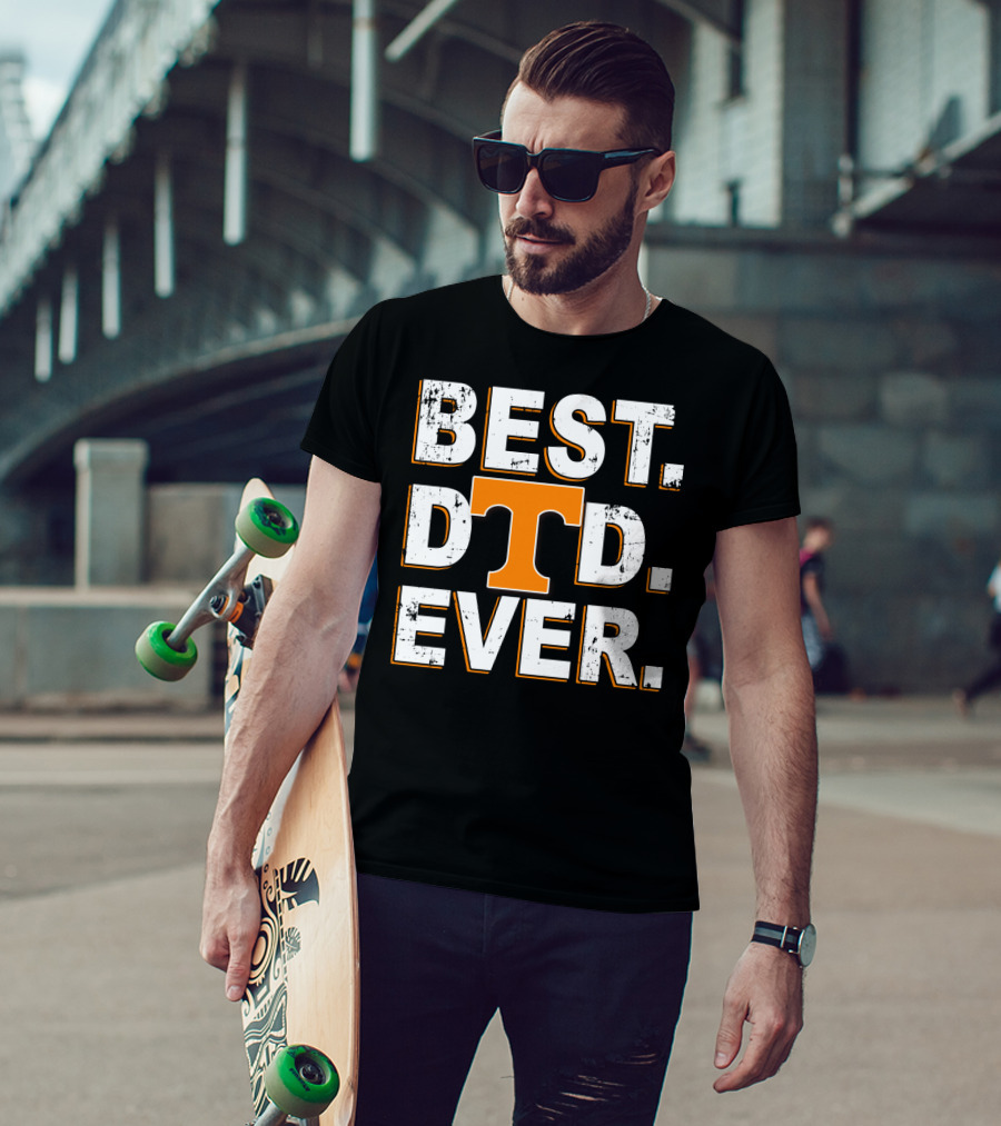 Best Dad Ever Tennessee Volunteers T-Shirt