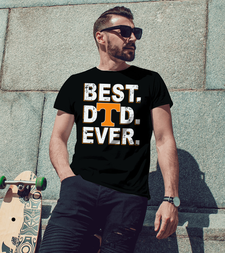 Best Dad Ever Tennessee Volunteers T-Shirt