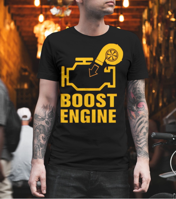 Boost Engine Turbocharger Check Mechanic T-Shirt Boost Engine Turbocharger Check Mechanic T-Shirt