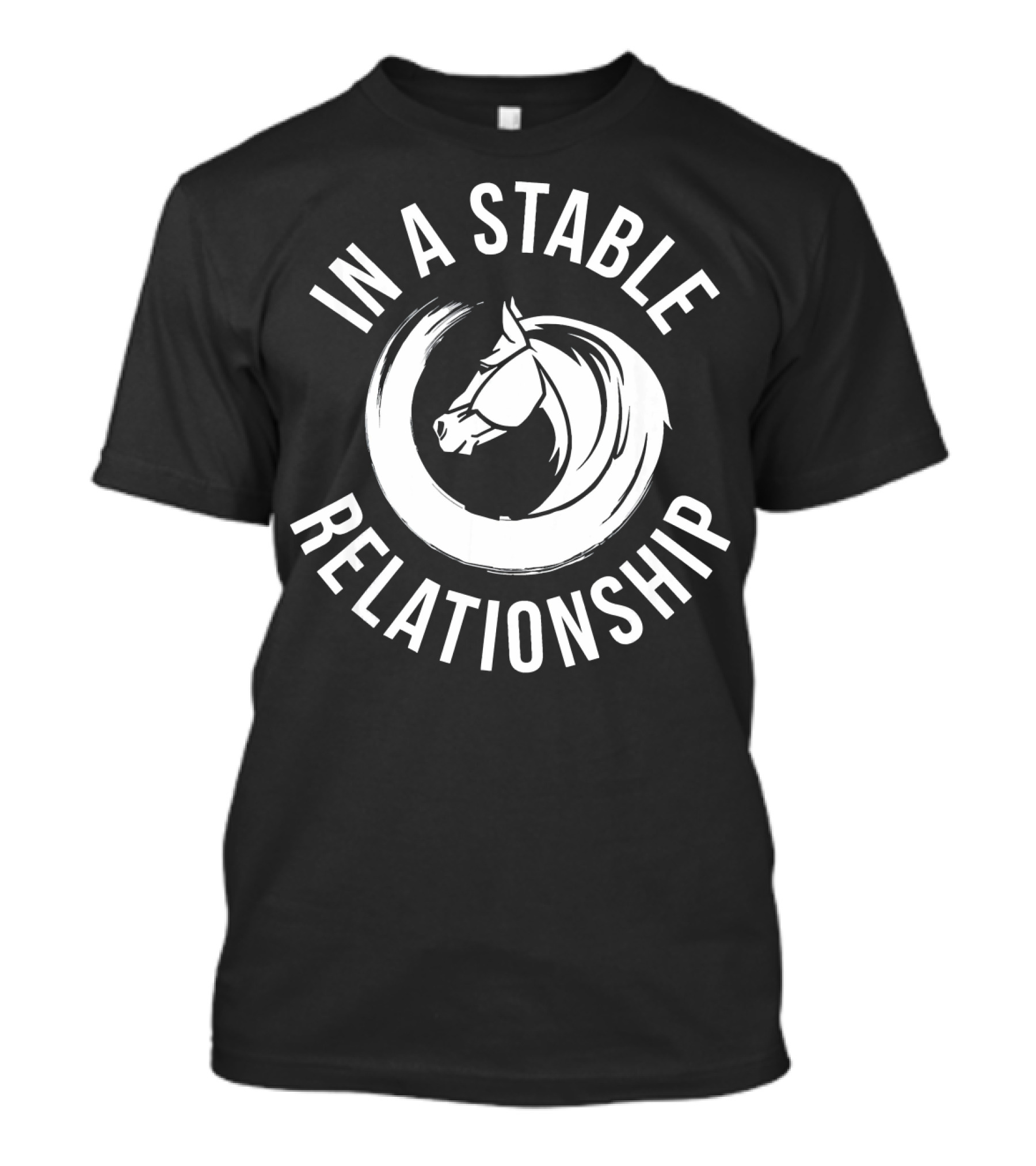 In A Stable Relationship Horse Humor T-Shirt