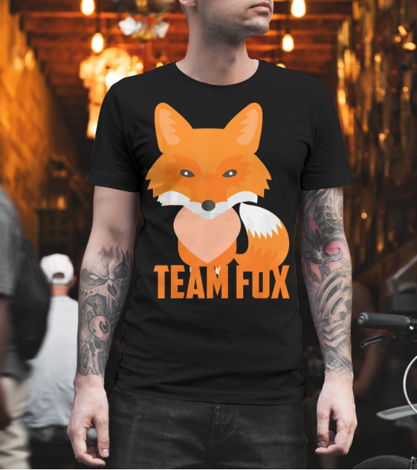 Team Fox Cool Funny I Heart Foxes T-Shirt Team Fox Cool Funny I Heart Foxes T-Shirt