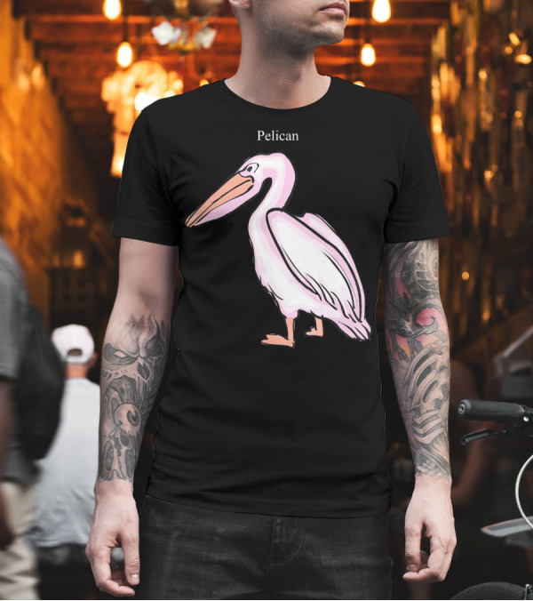 Pelican Bird Lover Standing Bird T-Shirt Pelican Bird Lover Standing Bird T-Shirt