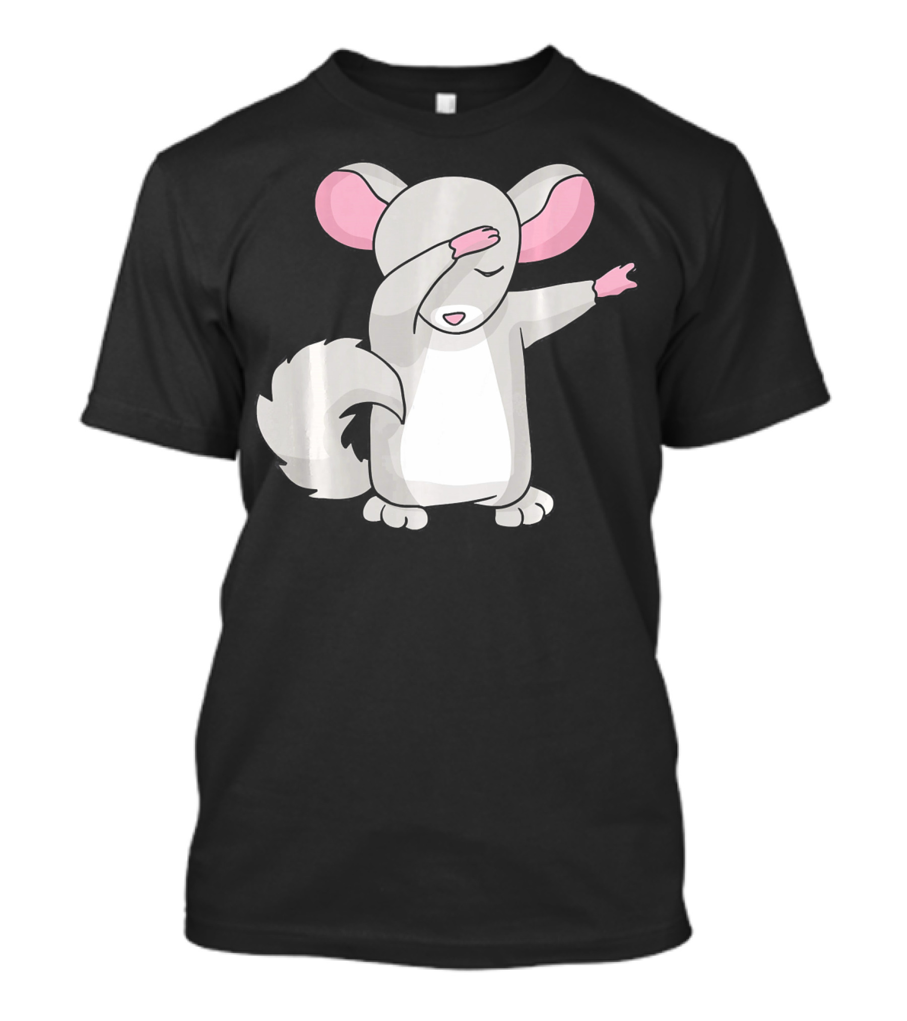 Dabbing Chinchilla Funny Dab Cute Cartoon T-Shirt