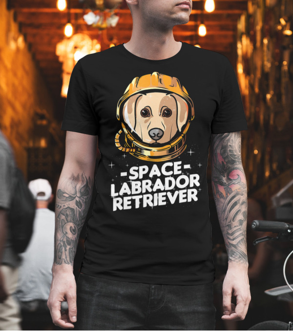 Space Labrador Retriever Galaxy Dog Space Explorer T-Shirt Space Labrador Retriever Galaxy Dog Space Explorer T-Shirt