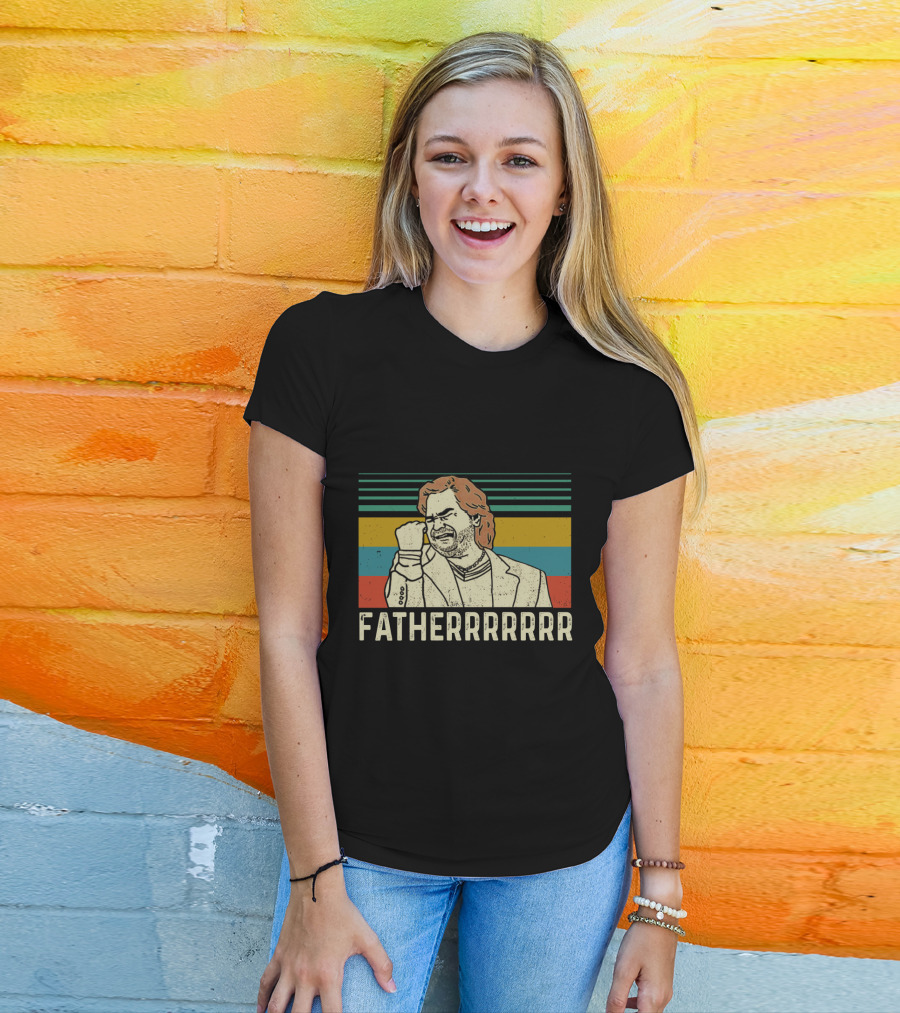 Matt Berry Fatherrrrrrr Retro Style Vintage T-Shirt