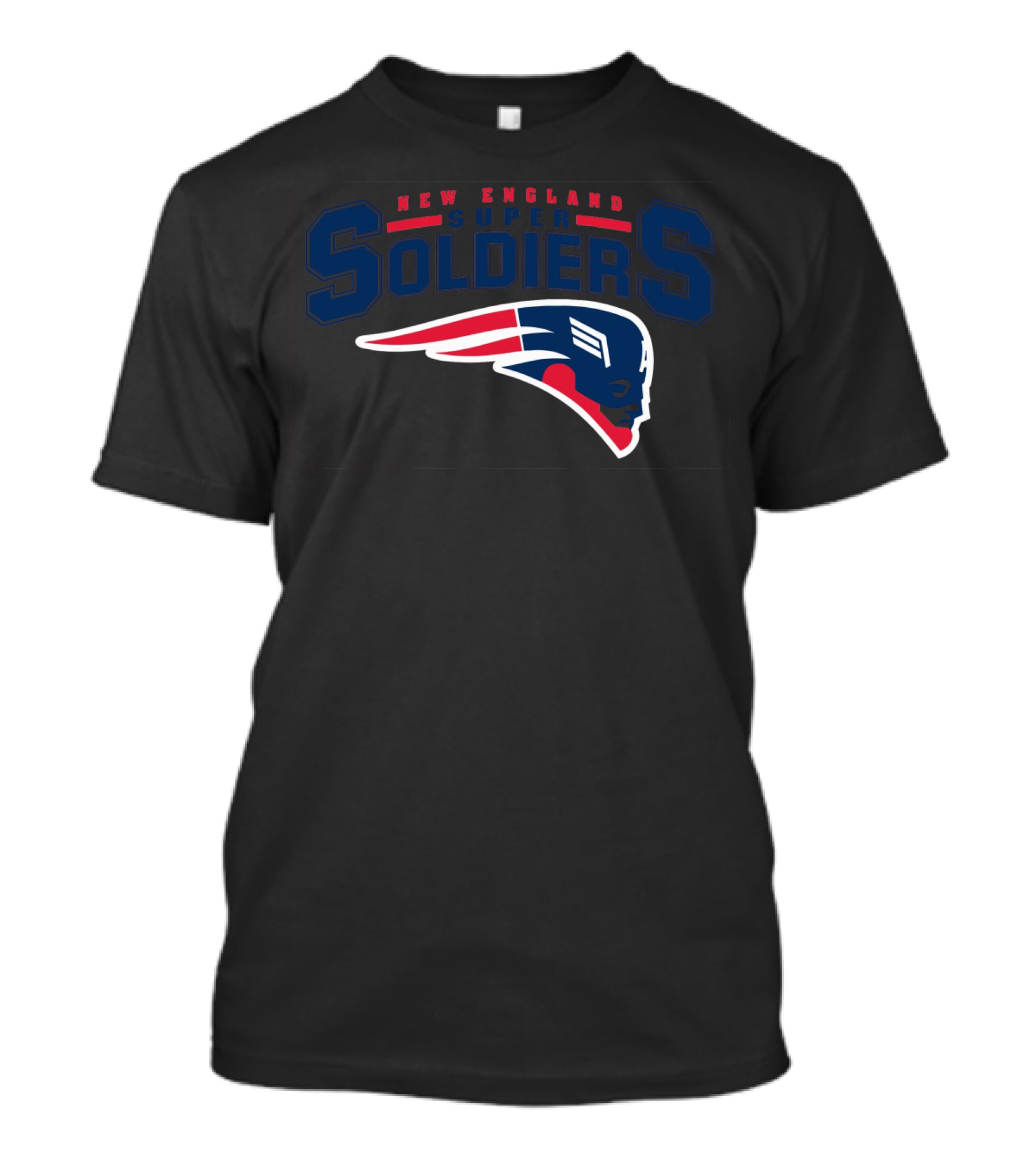 New England Super Soldiers Patriotic Hero T-Shirt