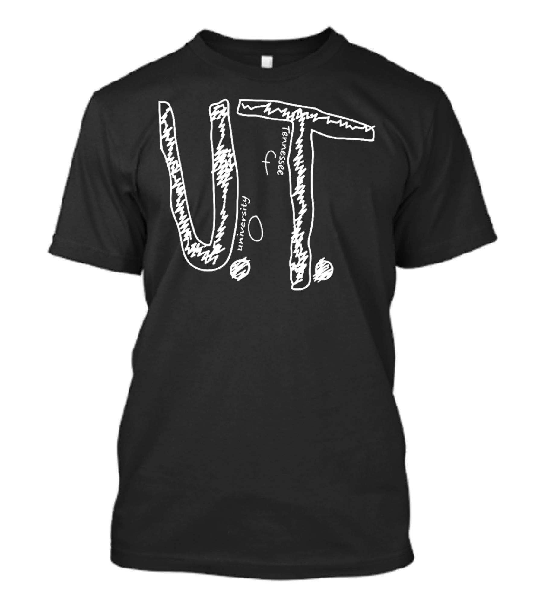 U.t. Tennessee University College Handmade U.t. T-Shirt
