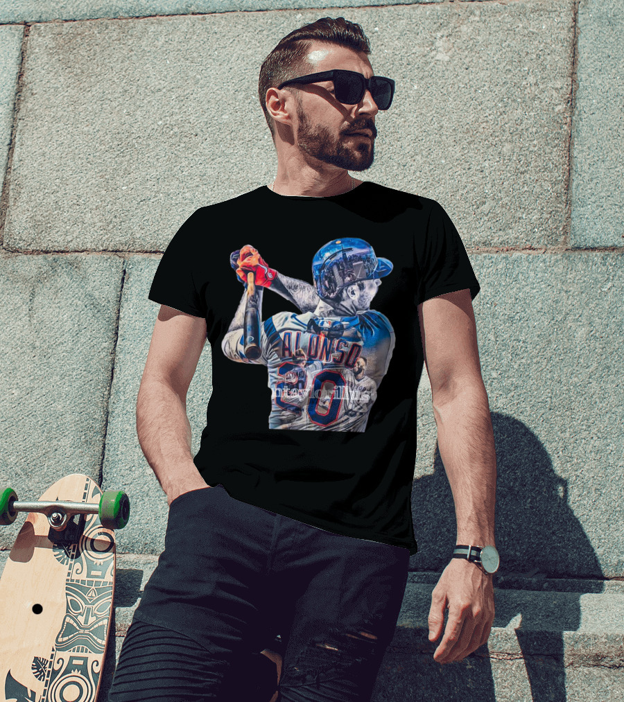 Polar Bear Pete Alonso MLB Alonso 20 Batter Graphic Taylorllyllst T-Shirt