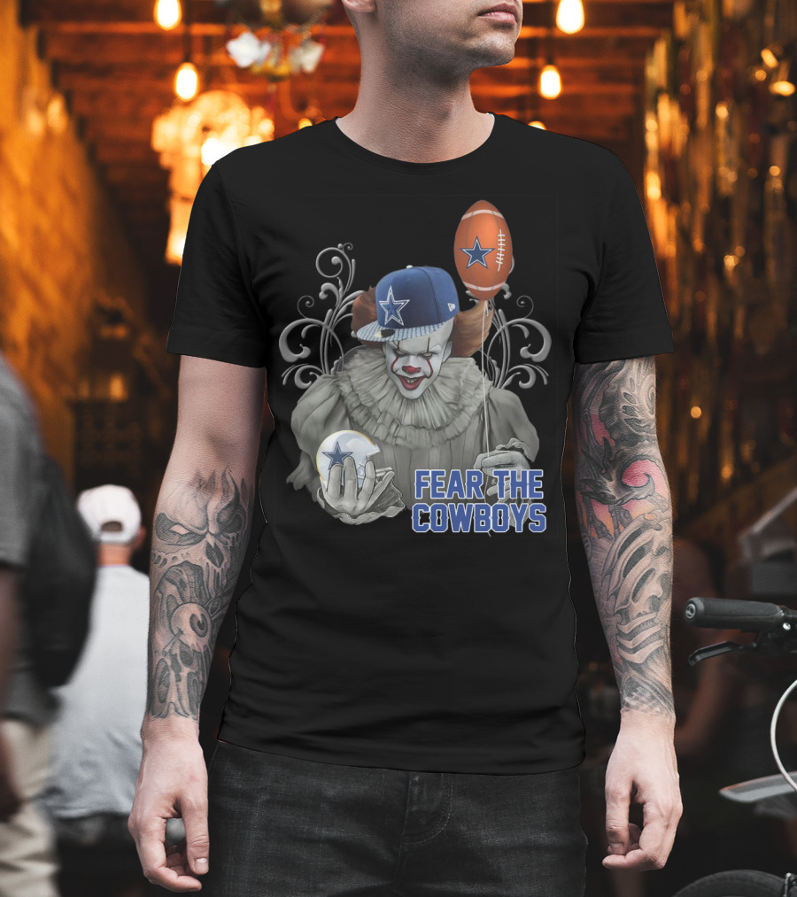 Pennywise Fear The Cowboys Dallas Football Team Balloon Hat T-Shirt