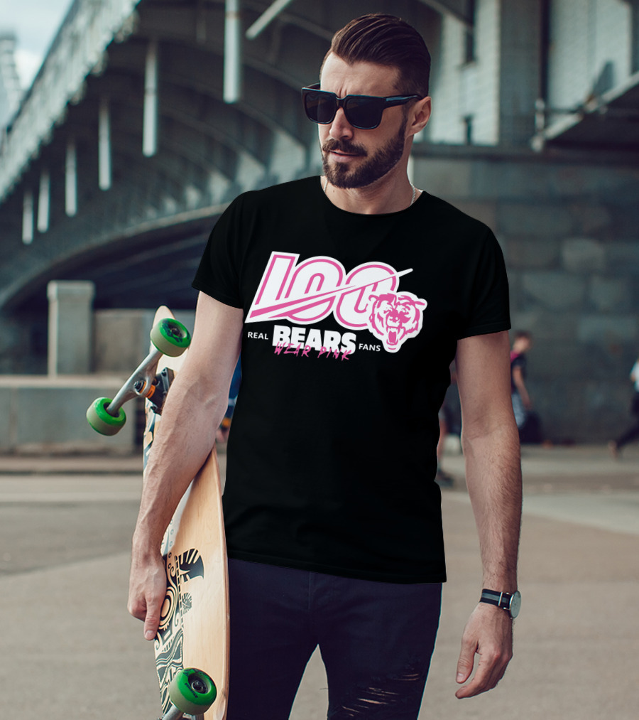 Real Bears Fans Wear Pink T-Shirt