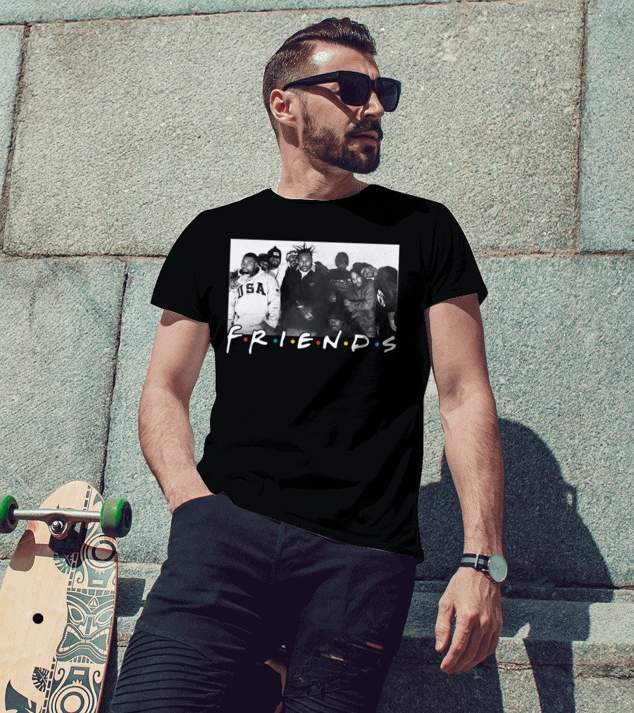 Friends Rap Rock Hip Hop USA T-Shirt
