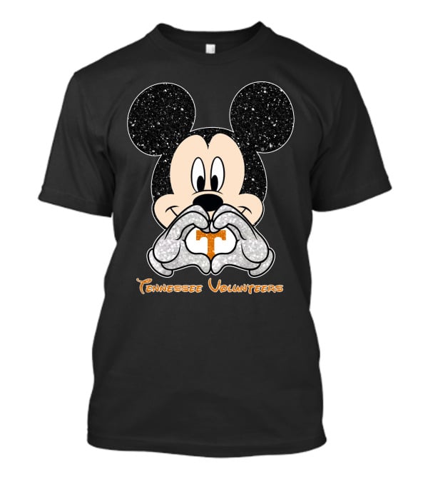 Mickey Heart Tennessee Volunteers T-Shirt