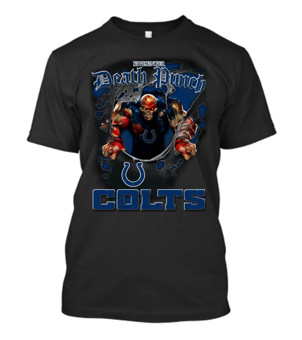 Five Finger Death Punch Colts Nfl Football Fans Indianapolis T-Shirt
