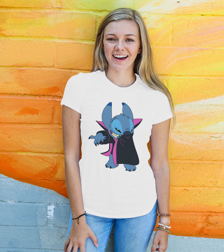 Disney Stitch Halloween Vampire Costume T-Shirt