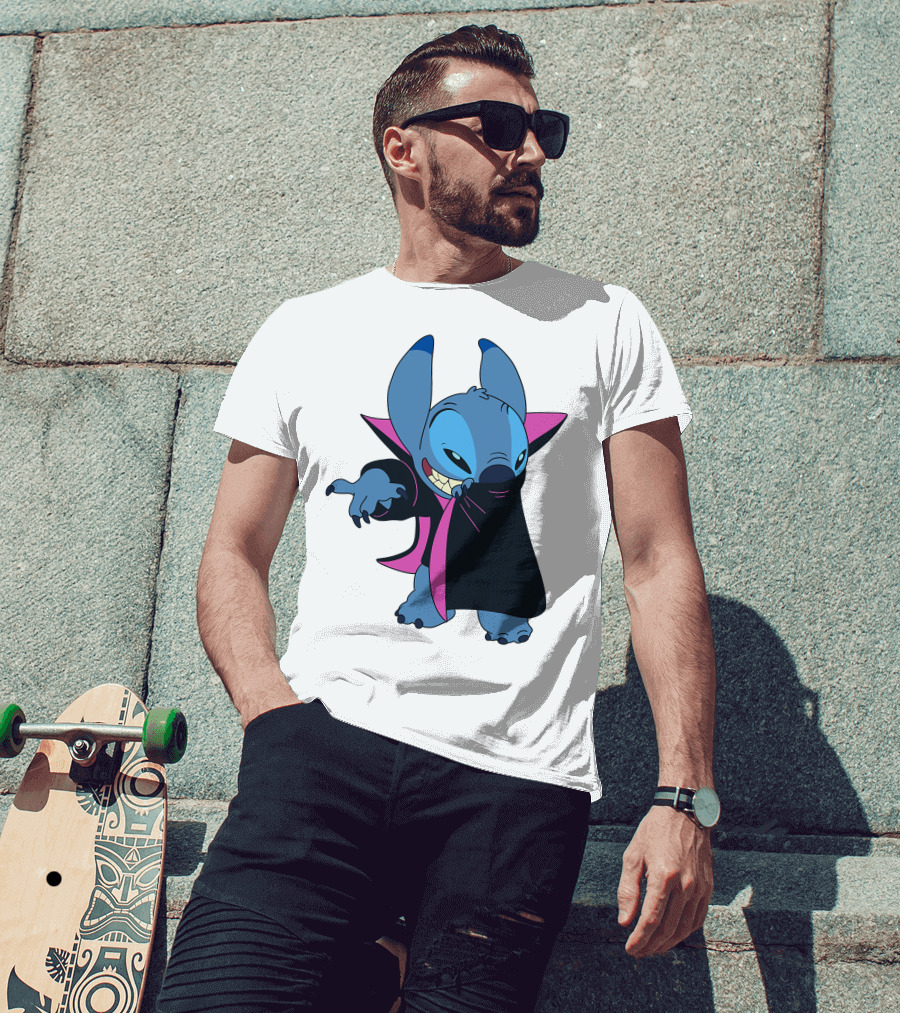 Disney Stitch Halloween Vampire Costume T-Shirt