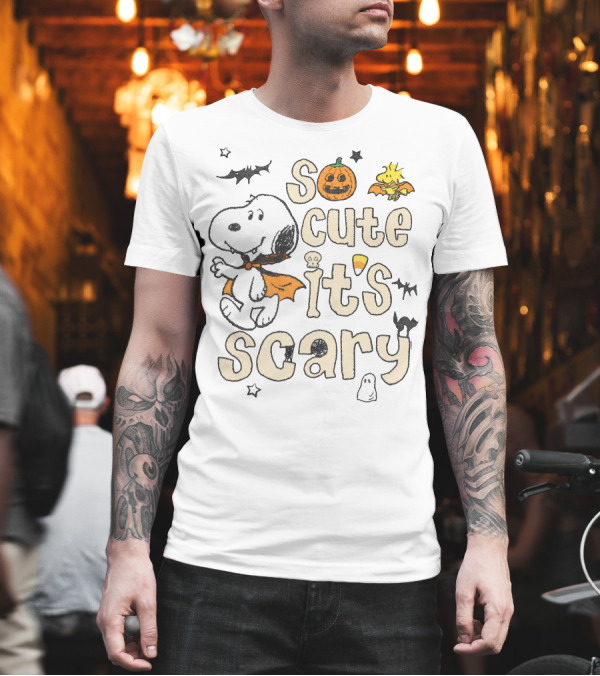 Halloween Snoopy So Cute It's Scary T-Shirt Halloween Snoopy So Cute It's Scary T-Shirt