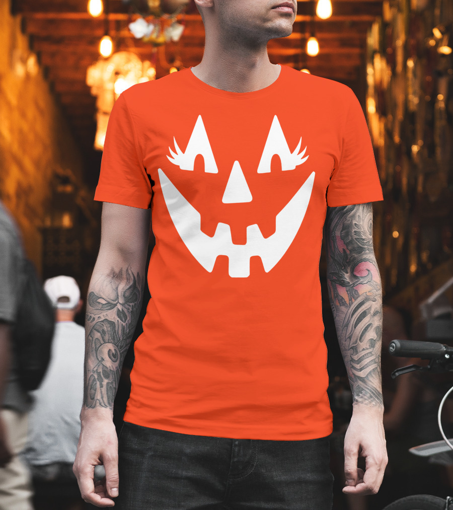 Halloween Pumpkin Pumpkin Face Halloween Party Halloween T-Shirt