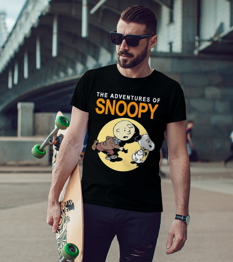 The Adventures Of Tin Tin And Snoopy T-Shirt