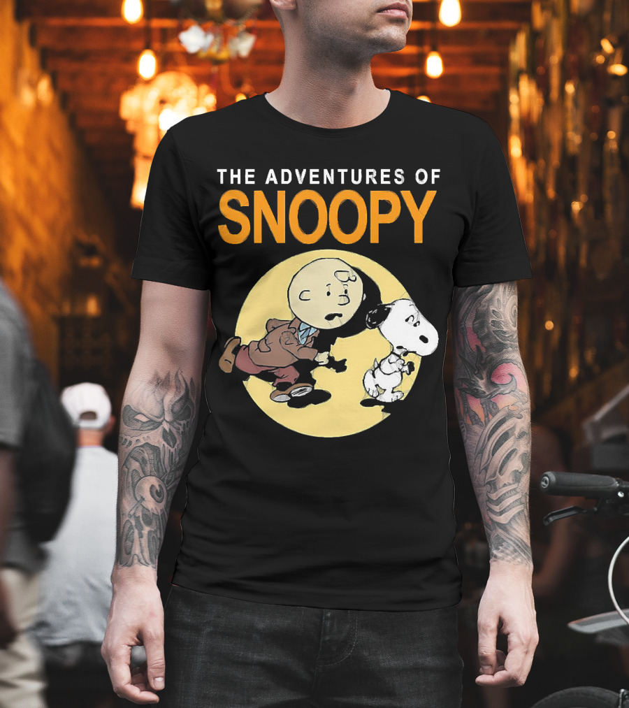 The Adventures Of Tin Tin And Snoopy T-Shirt