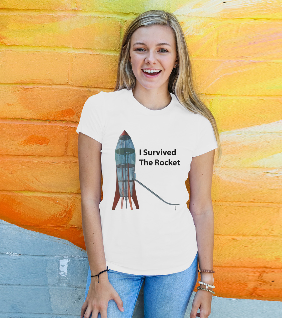 I Survived The Rocket Slide Experience T-Shirt
