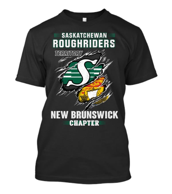 Saskatchewan Roughriders Territory New Brunswick Chapter T-Shirt