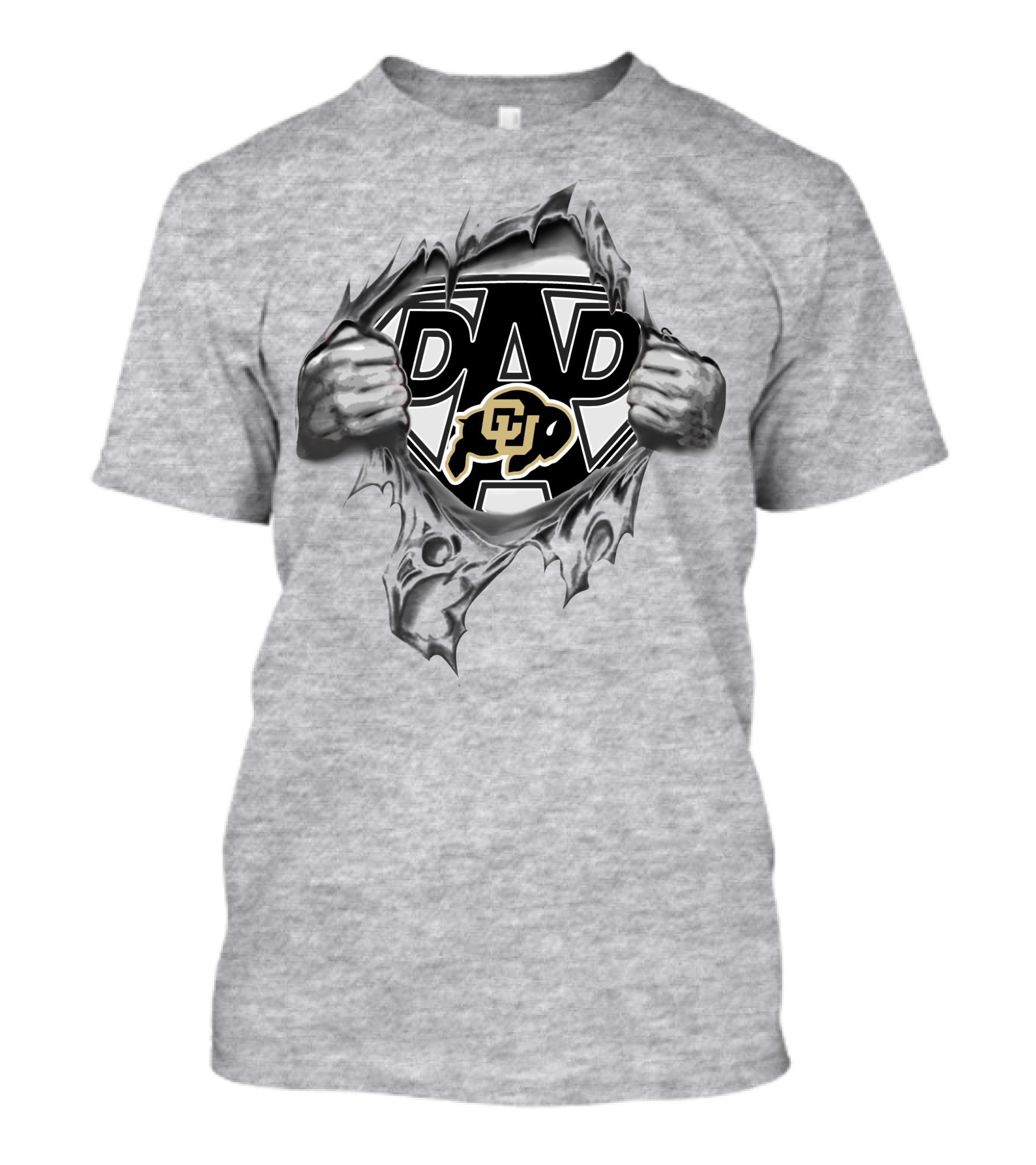 DAD Colorado Buffaloes Super Dad T-Shirt