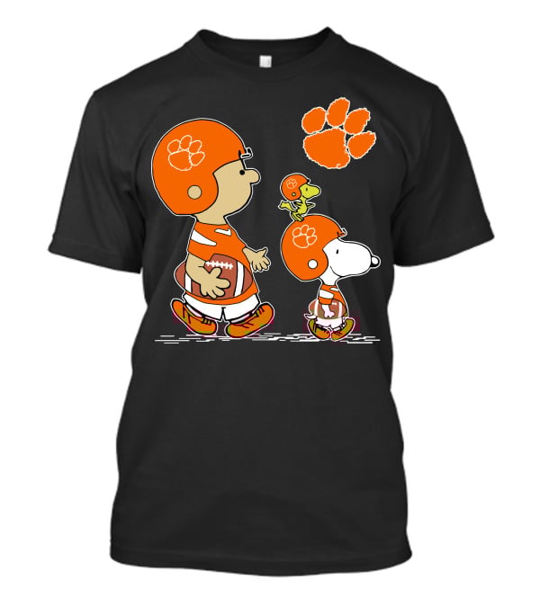 Clemson Tigers Mascot Helmet Football T-Shirt