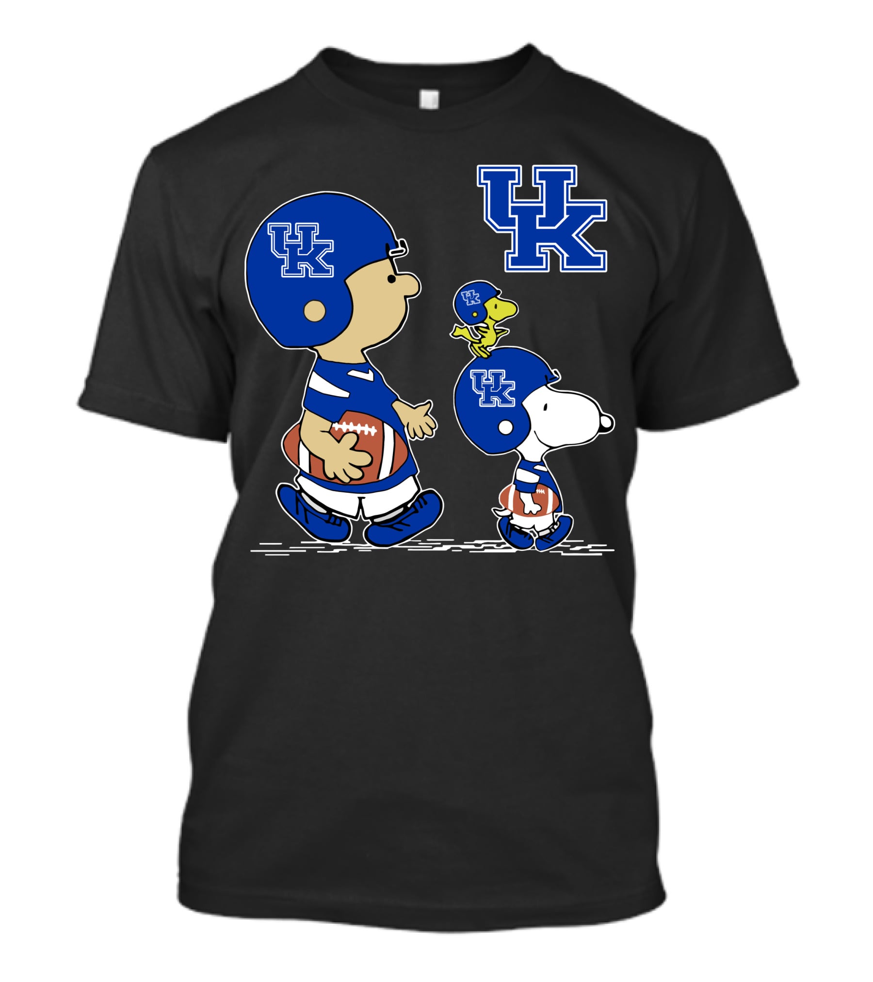 Uk Wildcats Football Peanuts Characters T-Shirt