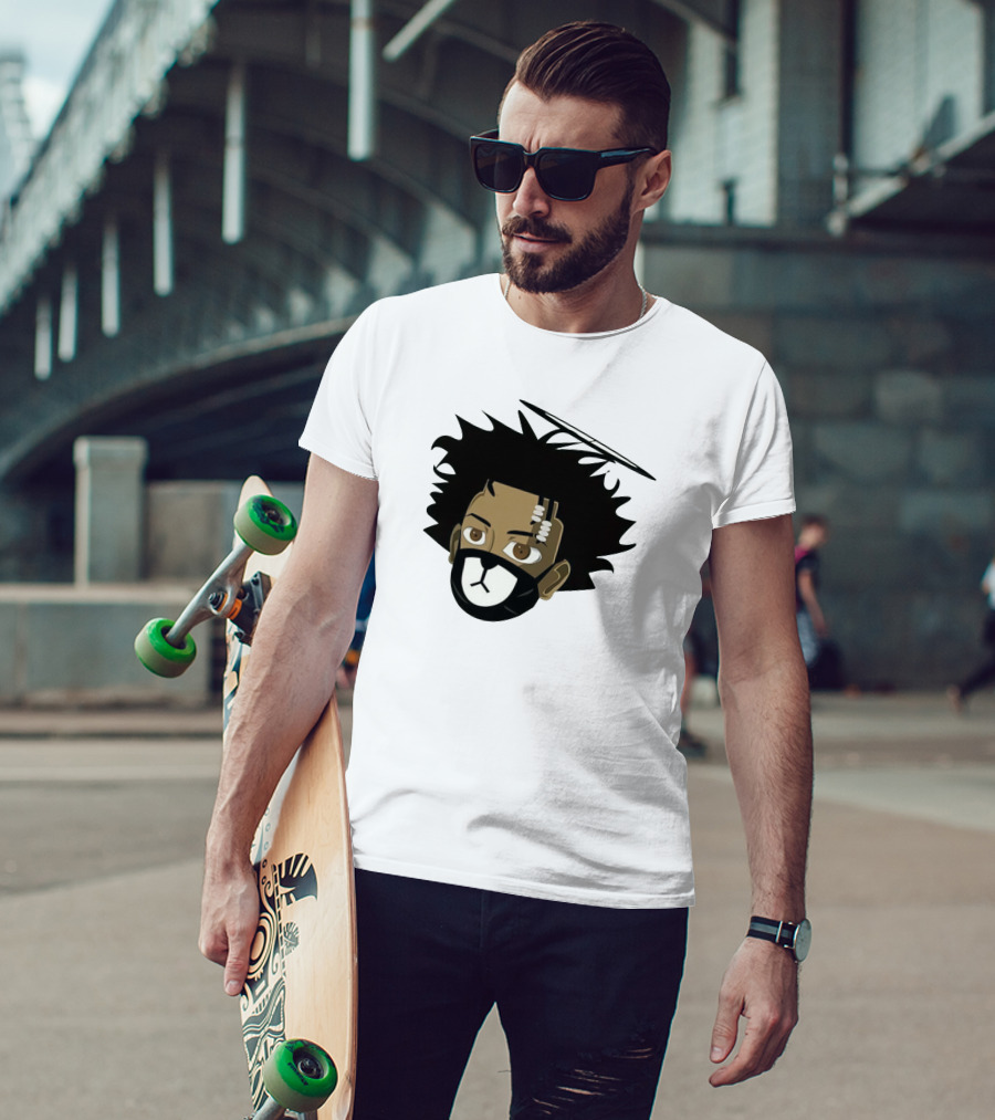 Bape Masked Character Halo Icon Brown Eyes T-Shirt