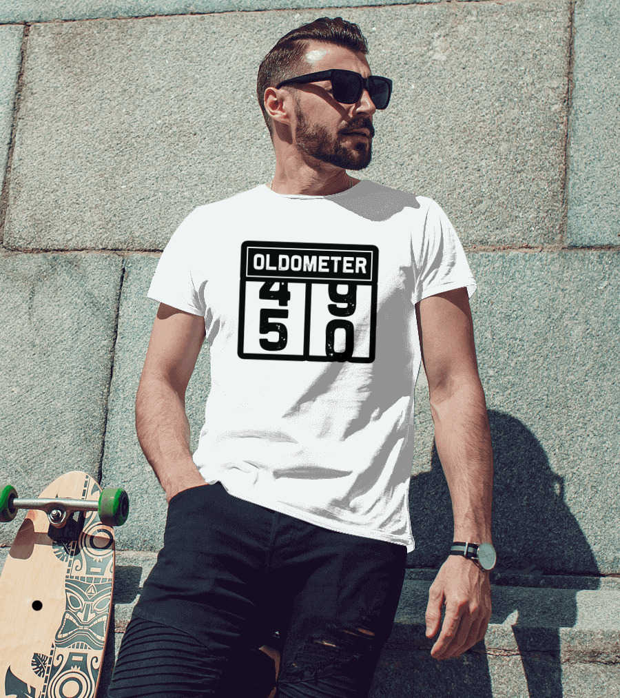 Oldometer 49 50 Year Odometer Turner T-Shirt
