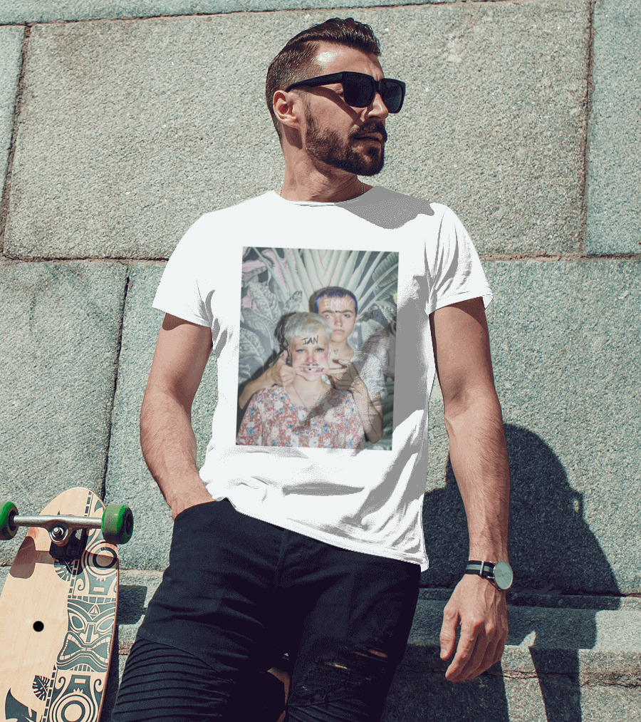 Emmy Lan Ian Faces Emmy Hartman Defaced Merch T-Shirt