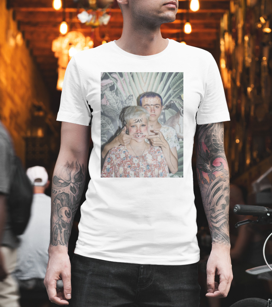 Emmy Lan Ian Faces Emmy Hartman Defaced Merch T-Shirt