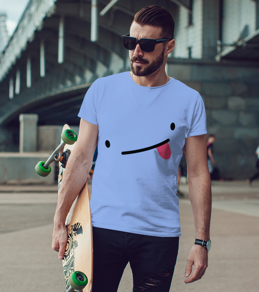 Skeppy Merch Skeppy Smiling Face With Stuck Out Tongue Iconic T-Shirt