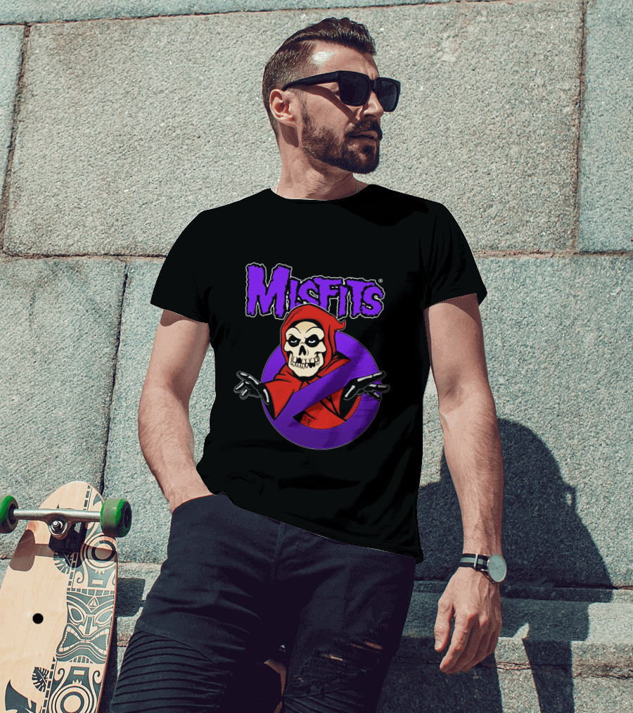 Misfits Crimson Ghostbusters Crossover T-Shirt