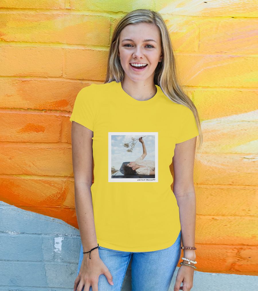 Joshua Bassett Floral Pose Vintage Aesthetic T-Shirt