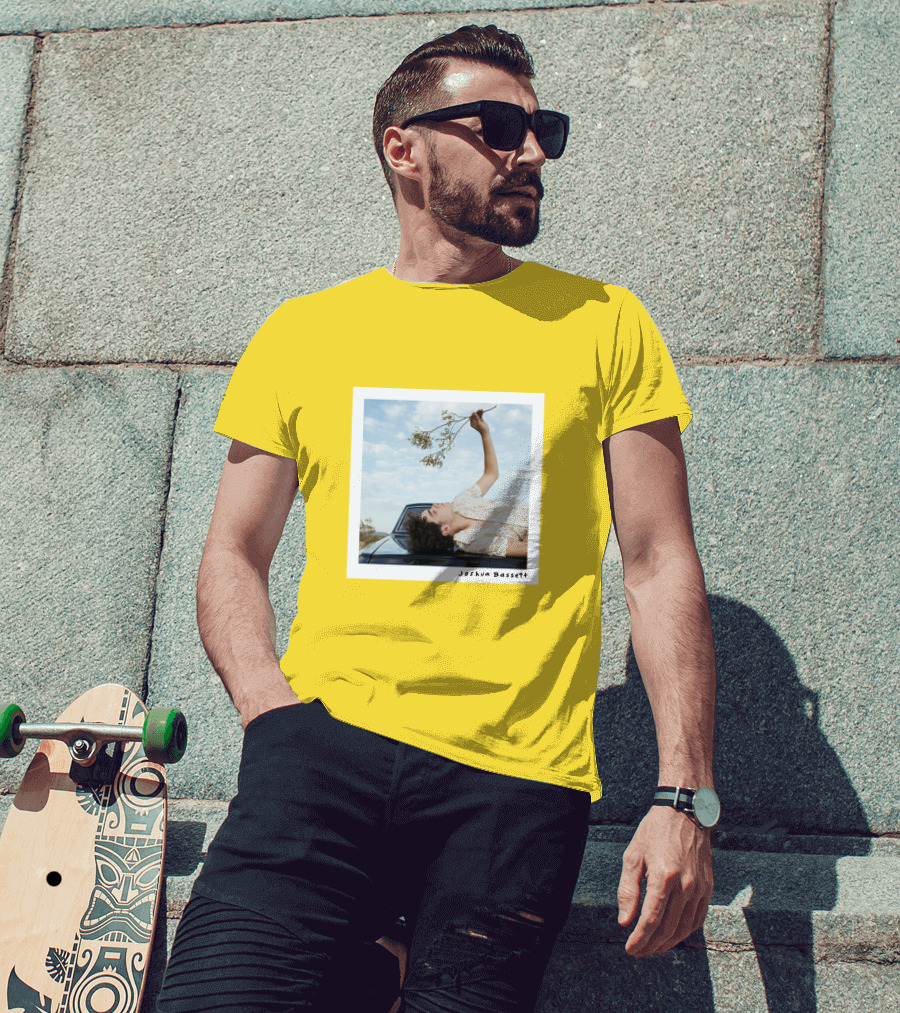 Joshua Bassett Floral Pose Vintage Aesthetic T-Shirt