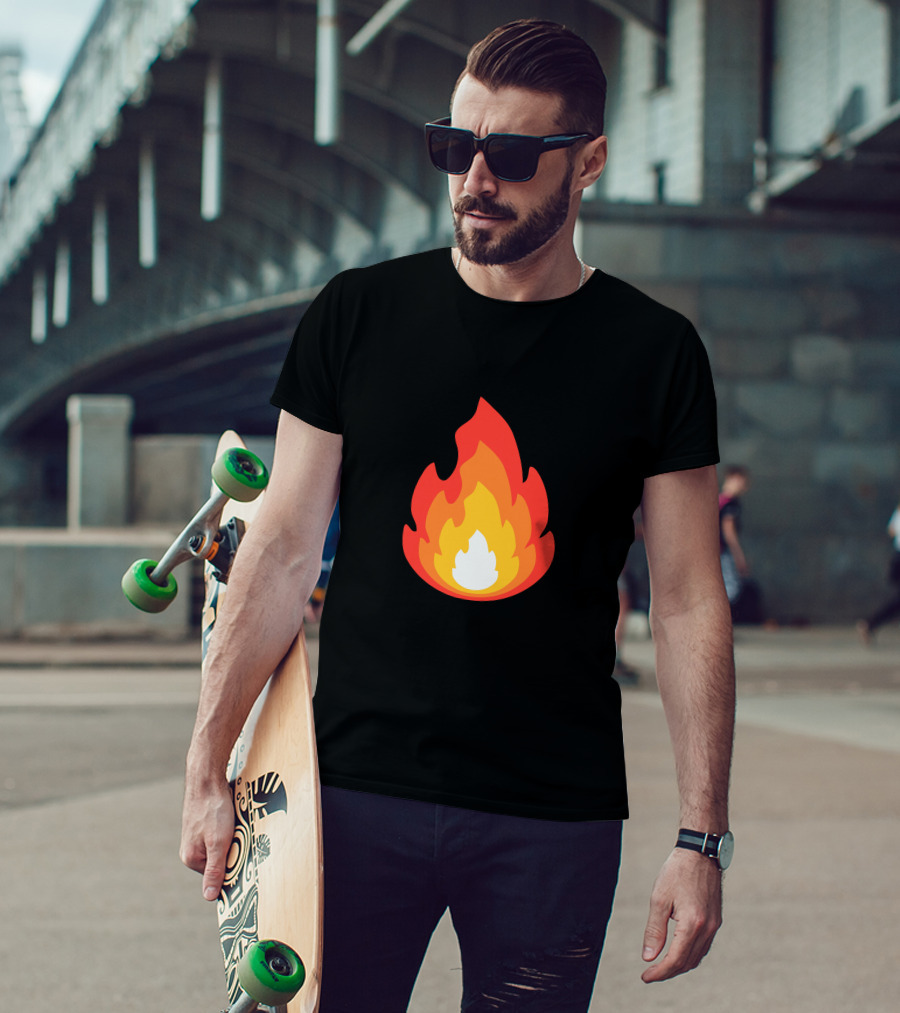 Shop The Sapnap Fire Merch Store Layered Flame T-Shirt