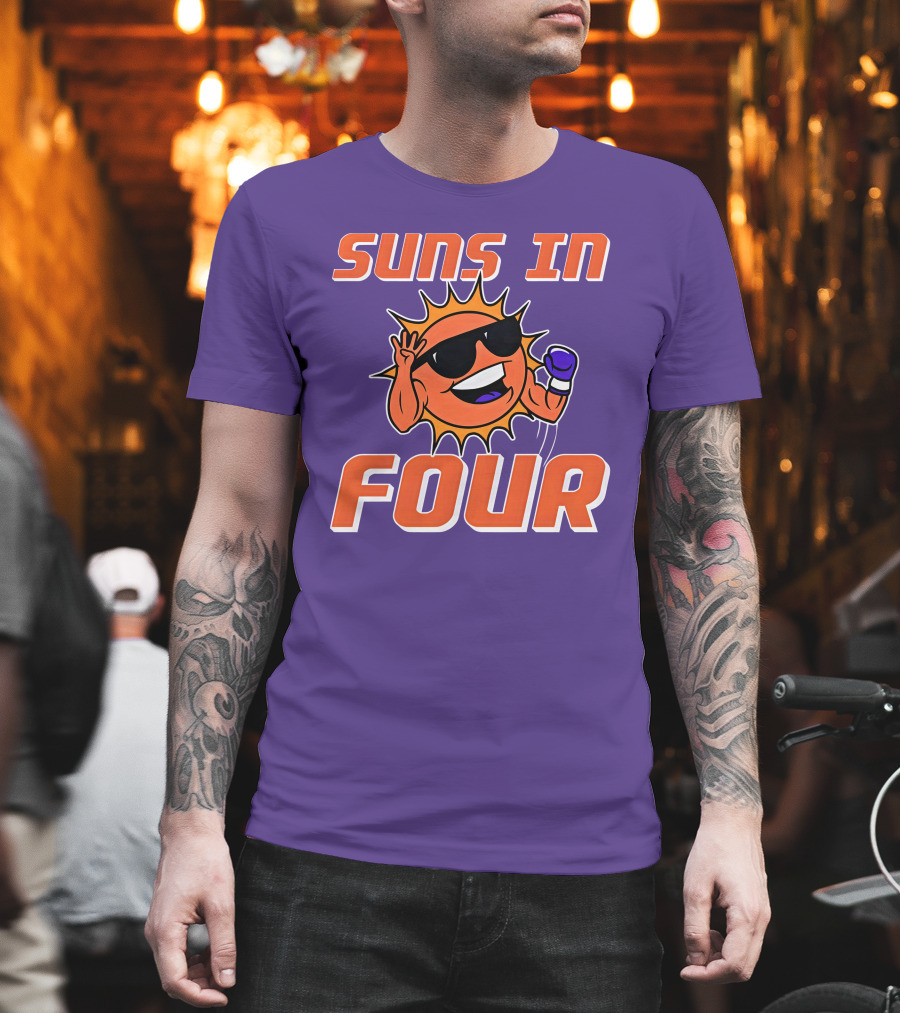 Suns in Four Dave Portnoy Merch Store T-Shirt