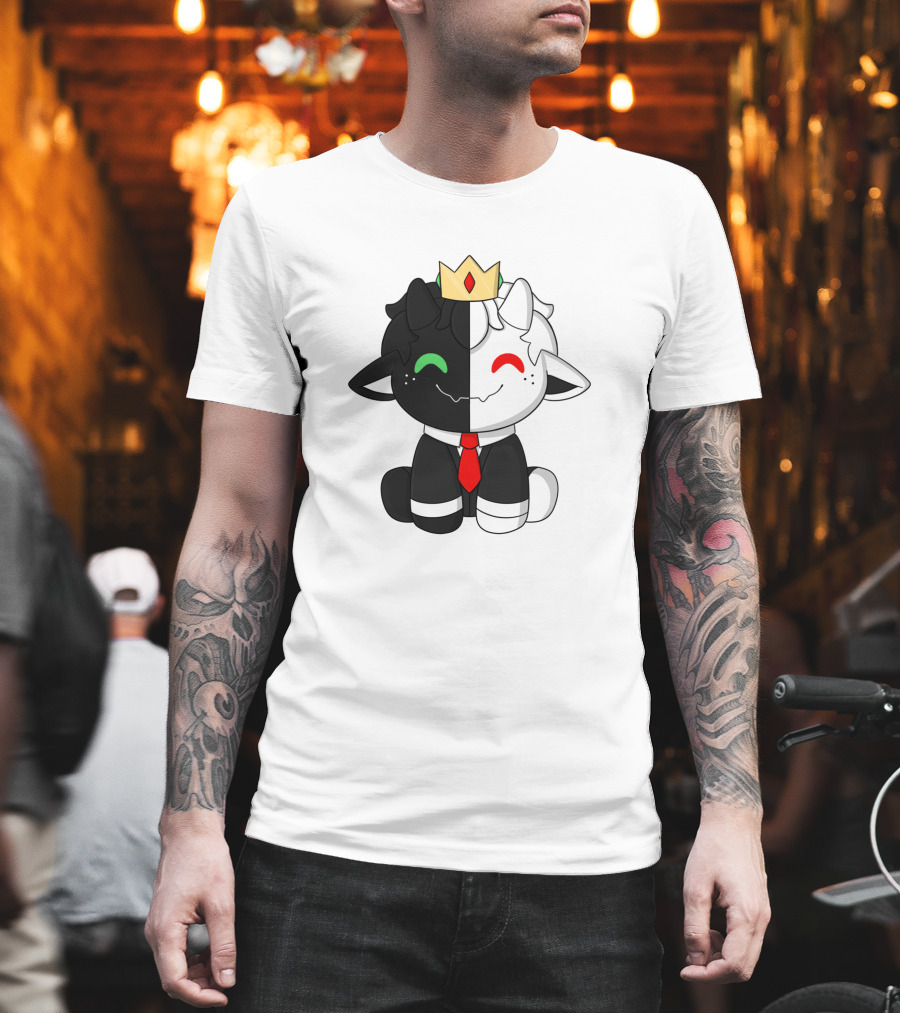 Ranboo Plushie with Crown DreamSMP Merch Store T-Shirt