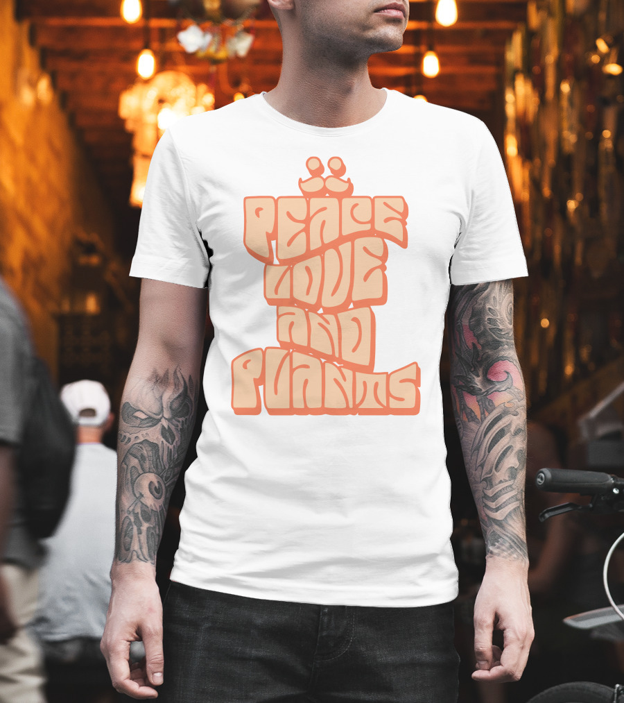 Peace Love And Plants Shop The Mumbo Jumbo Merch Store T-Shirt