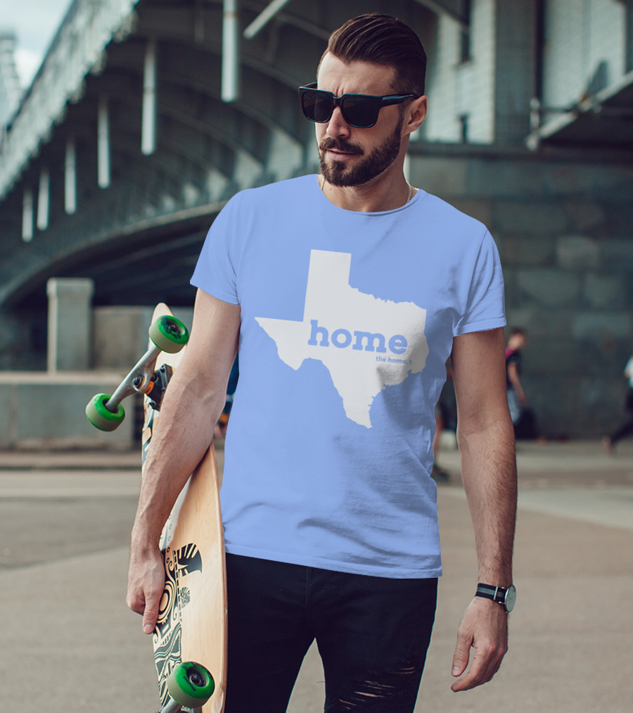 Home Shark Tank Texas State Silhouette The Home T T-Shirt