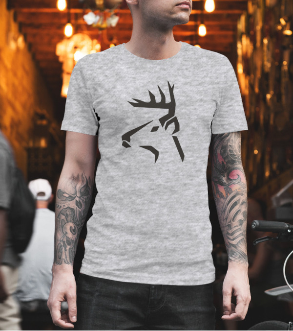 Bux Hunting Co Bux Head Stag T-Shirt Bux Hunting Co Bux Head Stag T-Shirt