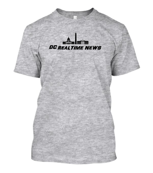 DC Realtime News Capitol White House Washington Monument T-Shirt
