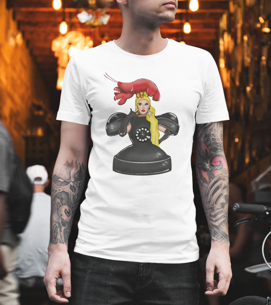 Cheryl Hole Merchandise Cheryl Hole Lobster Dress Iconic Look T-Shirt