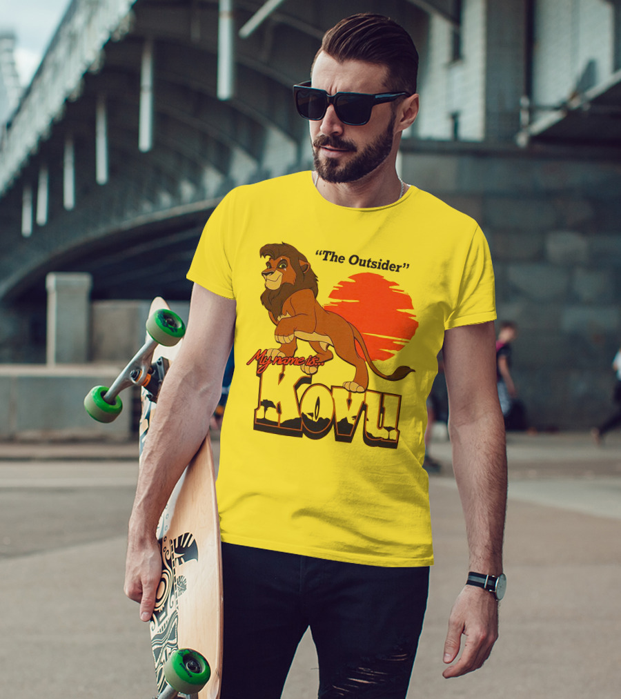 The Outsider My Name Is Kovu Lion King Character T-Shirt