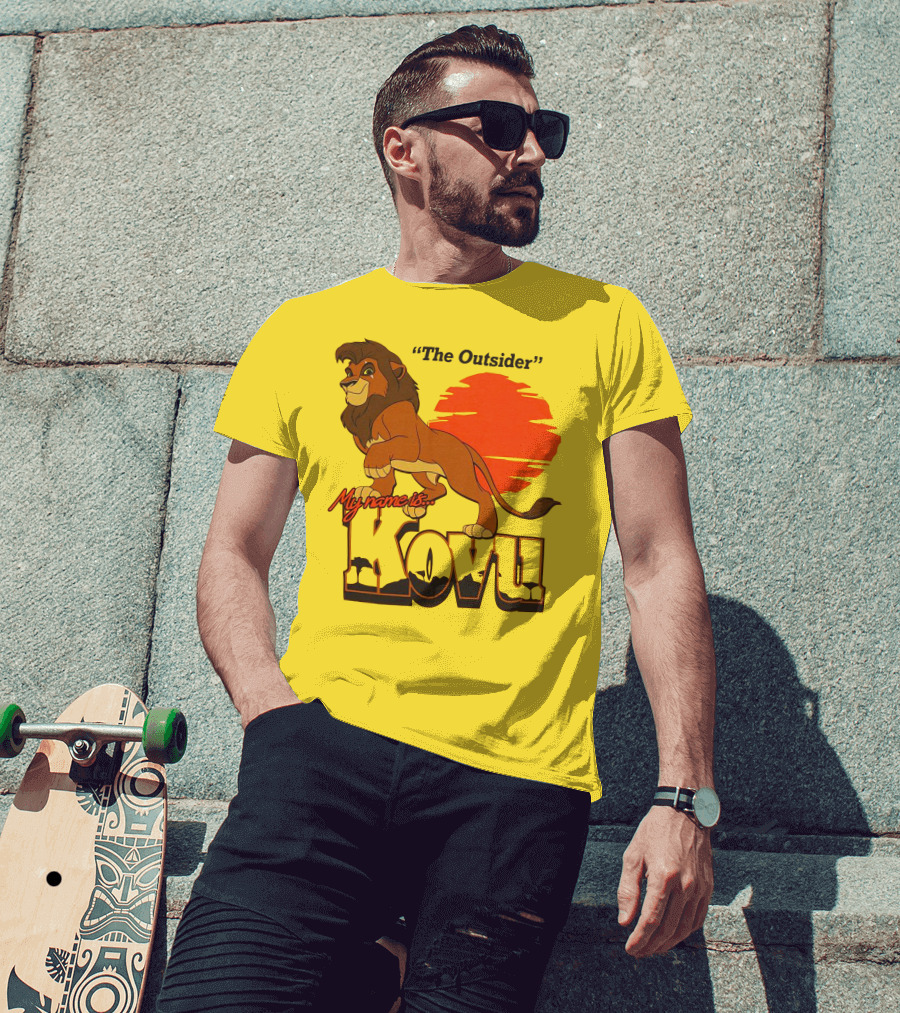 The Outsider My Name Is Kovu Lion King Character T-Shirt